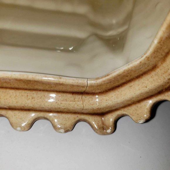 Vintage MCM Royal Sealy Japan Castle Medieval Brown Cookie Jar - Picture 8 of 10